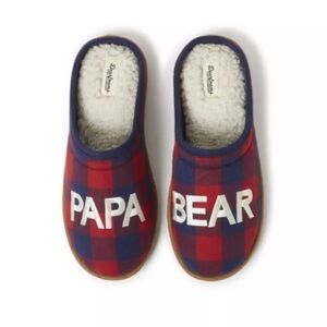 Desrfoams Men’s Size Small 7-8 Papa Bear Slippers